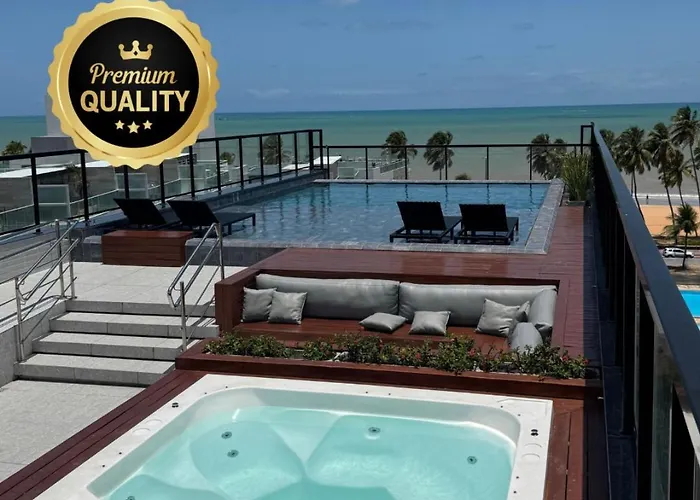 Flat Piscina Borda Infinita E Jacuzzi - 209