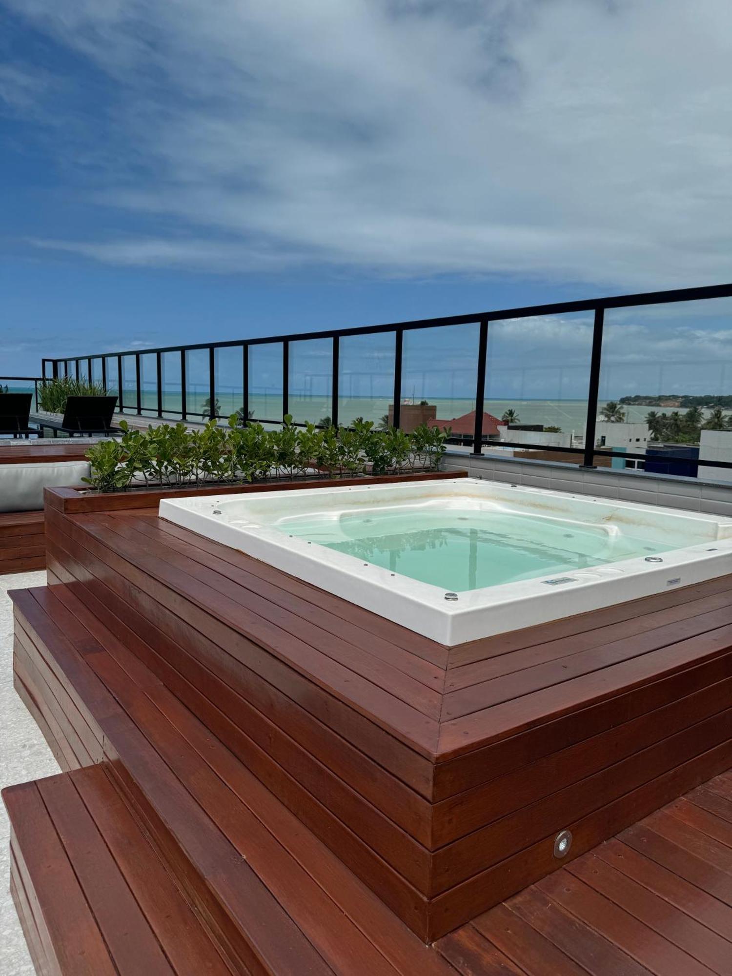 Flat Piscina Borda Infinita E Jacuzzi - 209 Aparthotel João Pessoa